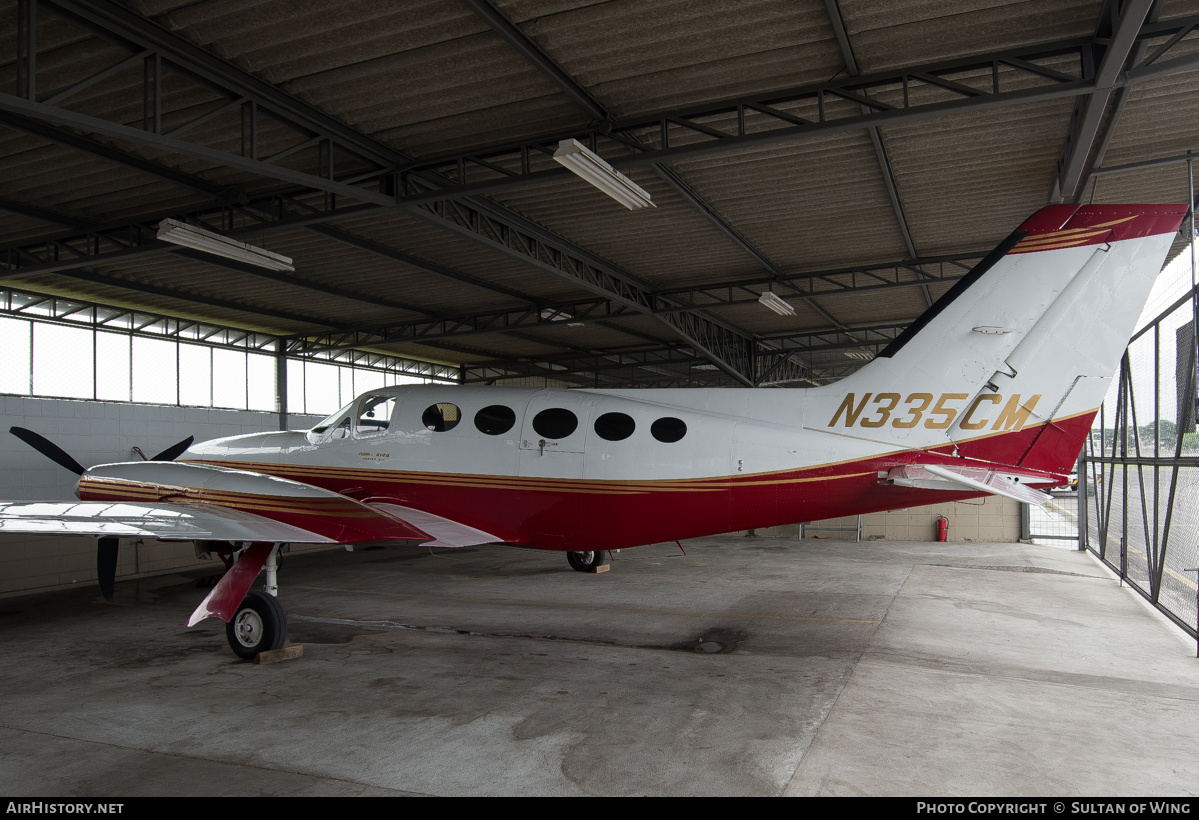 Aircraft Photo of N335CM | Cessna 414A Chancellor | AirHistory.net #42700
