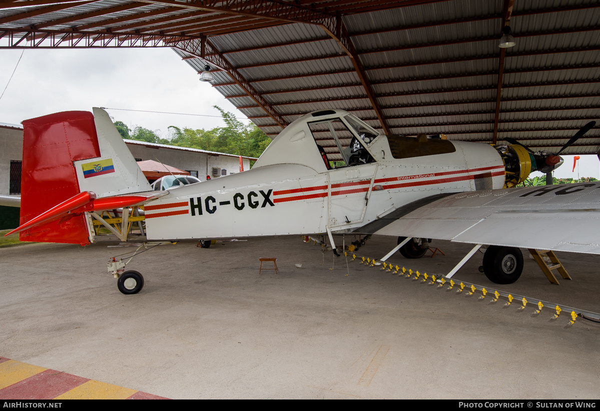 Aircraft Photo of HC-CGX | Ayres S2R-T34 Turbo Thrush | Aerofaq | AirHistory.net #42701