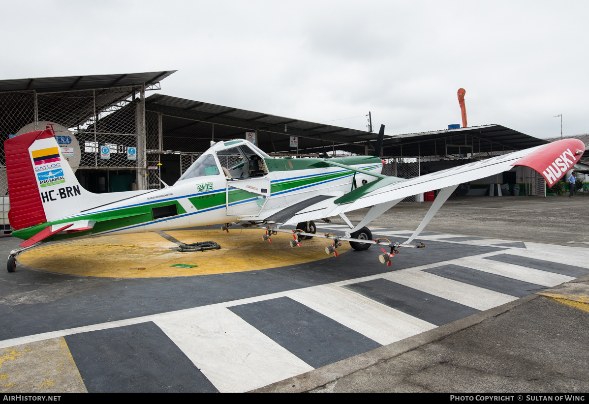 Aircraft Photo of HC-BRN | Cessna T188C Ag Husky | Megsareal | AirHistory.net #42702