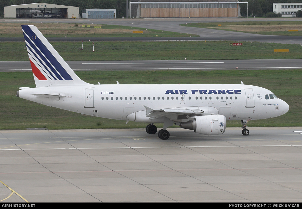 Aircraft Photo of F-GUGK | Airbus A318-111 | Air France | AirHistory.net #42711