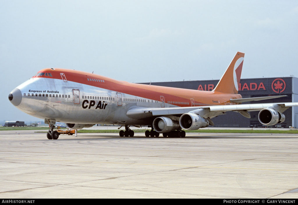 Aircraft Photo of C-FCRD | Boeing 747-217B | CP Air | AirHistory.net #42719