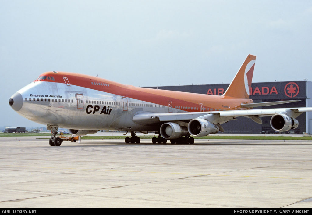 Aircraft Photo of C-FCRD | Boeing 747-217B | CP Air | AirHistory.net #42719