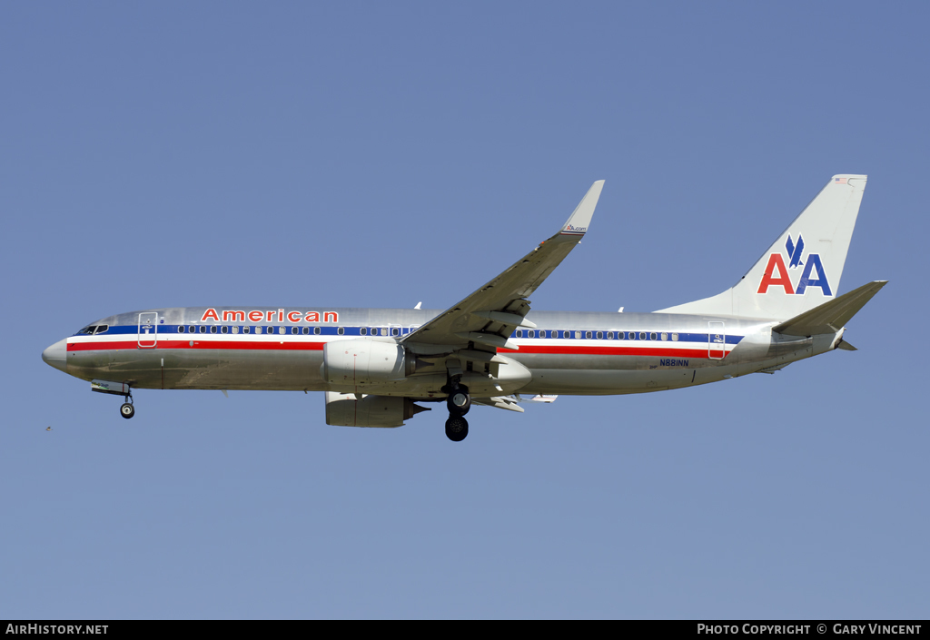Aircraft Photo of N881NN | Boeing 737-823 | American Airlines | AirHistory.net #42720