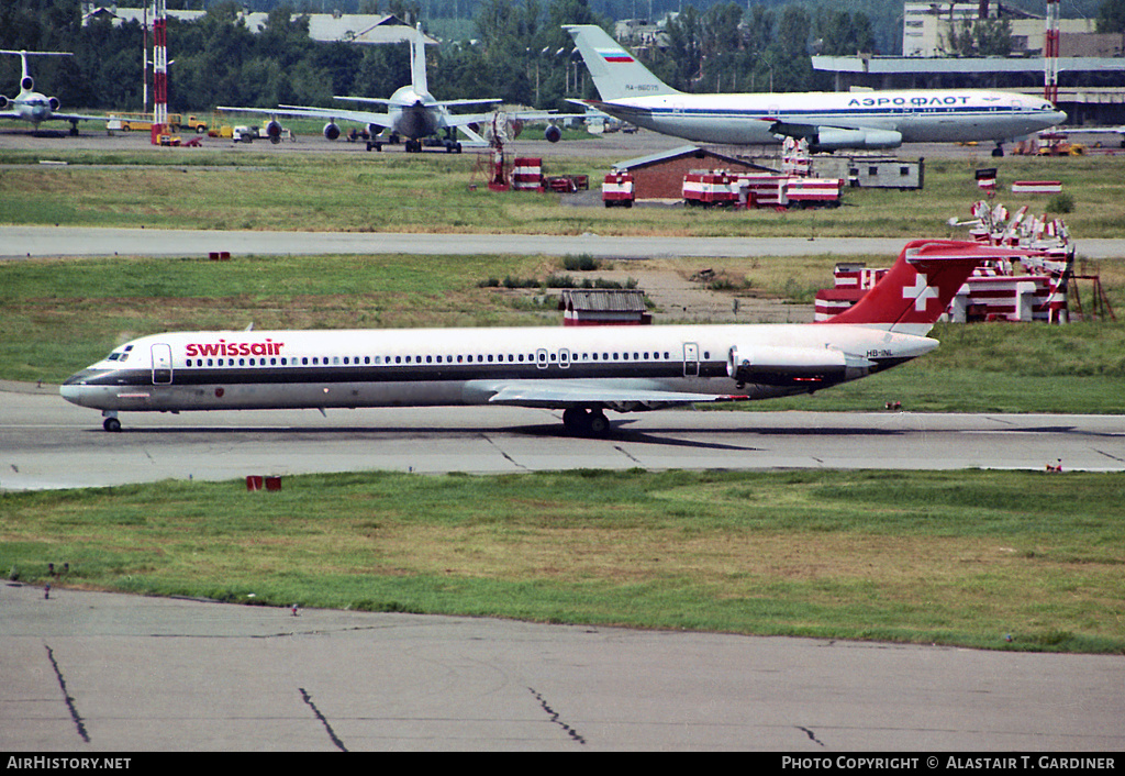 Aircraft Photo of HB-INL | McDonnell Douglas MD-81 (DC-9-81) | Swissair | AirHistory.net #42725
