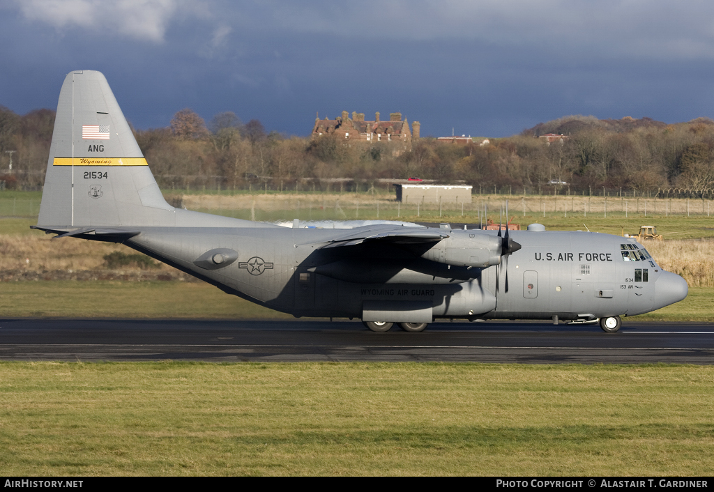 Aircraft Photo of 92-1534 / 21534 | Lockheed C-130H Hercules | USA - Air Force | AirHistory.net #42735