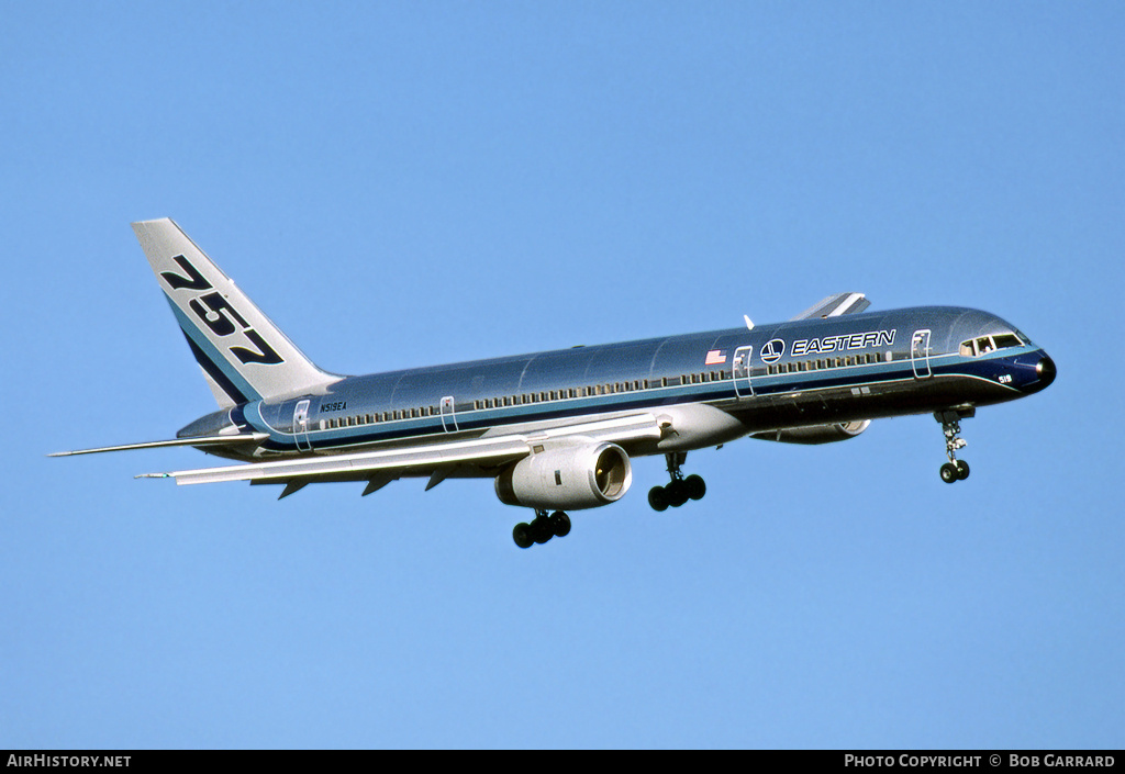 Aircraft Photo of N519EA | Boeing 757-225 | Eastern Air Lines | AirHistory.net #42763