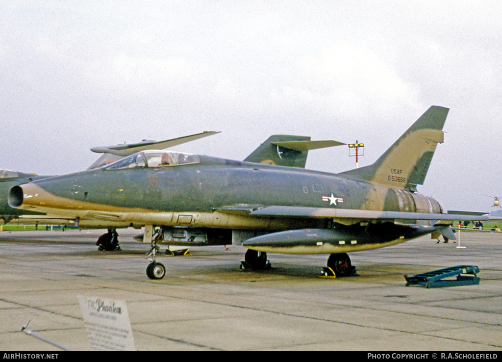 Aircraft Photo of 55-3666 / 0-53666 | North American F-100D Super Sabre | USA - Air Force | AirHistory.net #42767