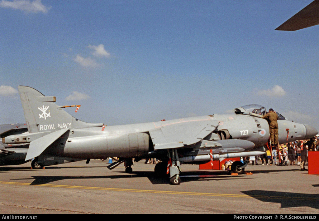 Aircraft Photo of ZH805 | British Aerospace Sea Harrier FA2 | UK - Navy | AirHistory.net #42779