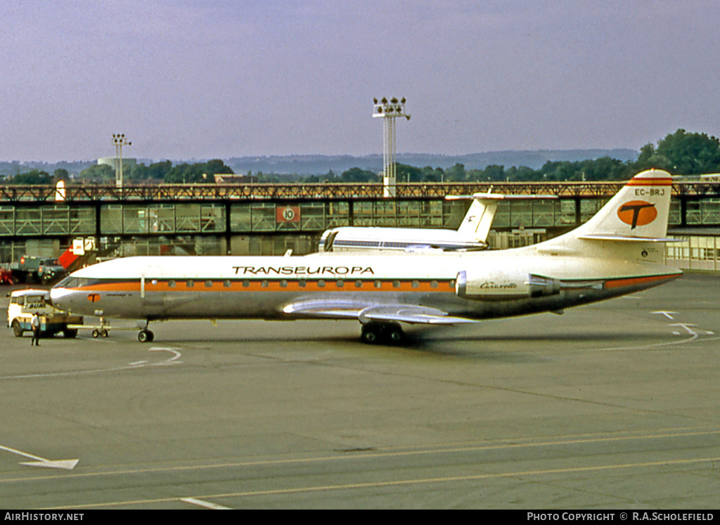 Aircraft Photo of EC-BRJ | Sud SE-210 Caravelle 10B1R | Trans Europa | AirHistory.net #42780
