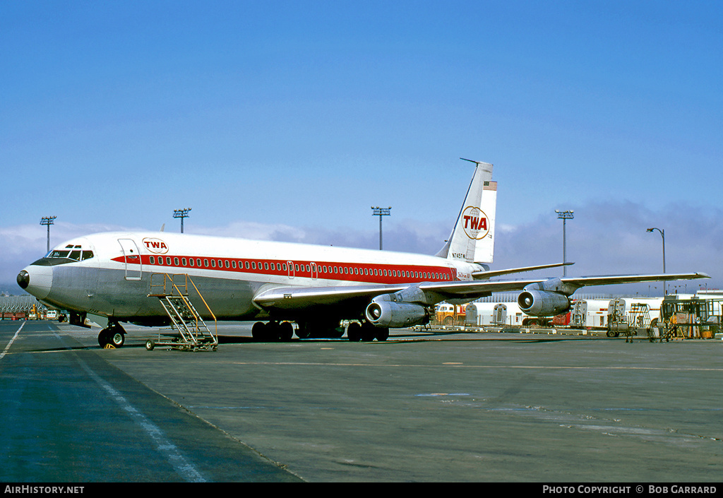 Aircraft Photo of N745TW | Boeing 707-131 | Trans World Airlines - TWA | AirHistory.net #42785