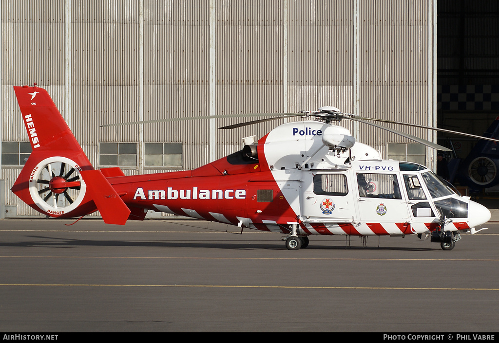 Aircraft Photo of VH-PVG | Eurocopter AS-365N-3 Dauphin 2 | Victoria Police | AirHistory.net #42807