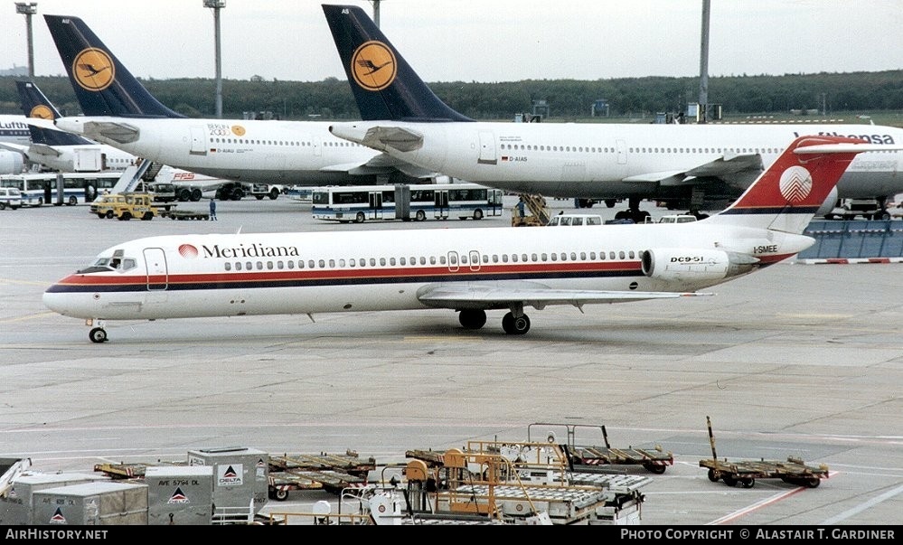 Aircraft Photo of I-SMEE | McDonnell Douglas DC-9-51 | Meridiana | AirHistory.net #42817