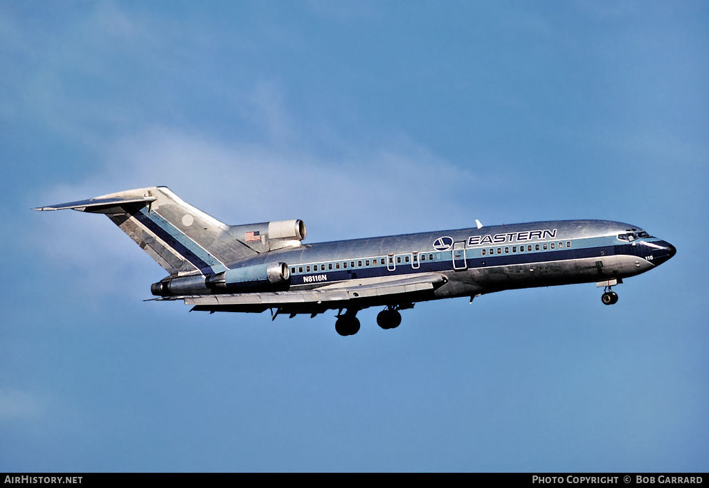 Aircraft Photo of N8116N | Boeing 727-25 | Eastern Air Lines | AirHistory.net #42830