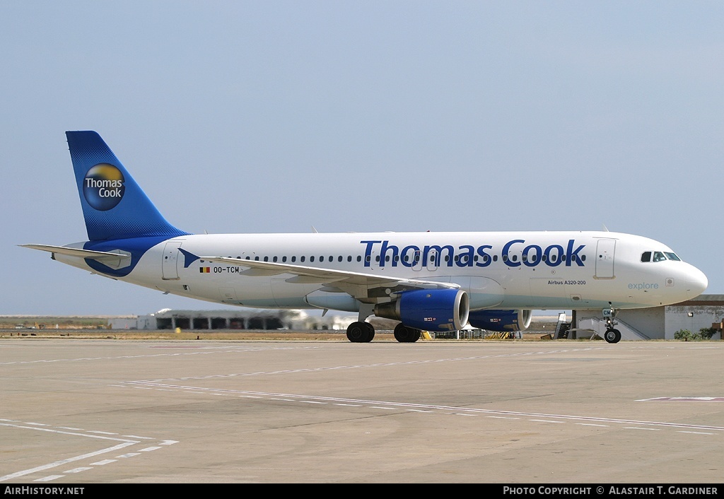 Aircraft Photo of OO-TCM | Airbus A320-212 | Thomas Cook Airlines | AirHistory.net #42844