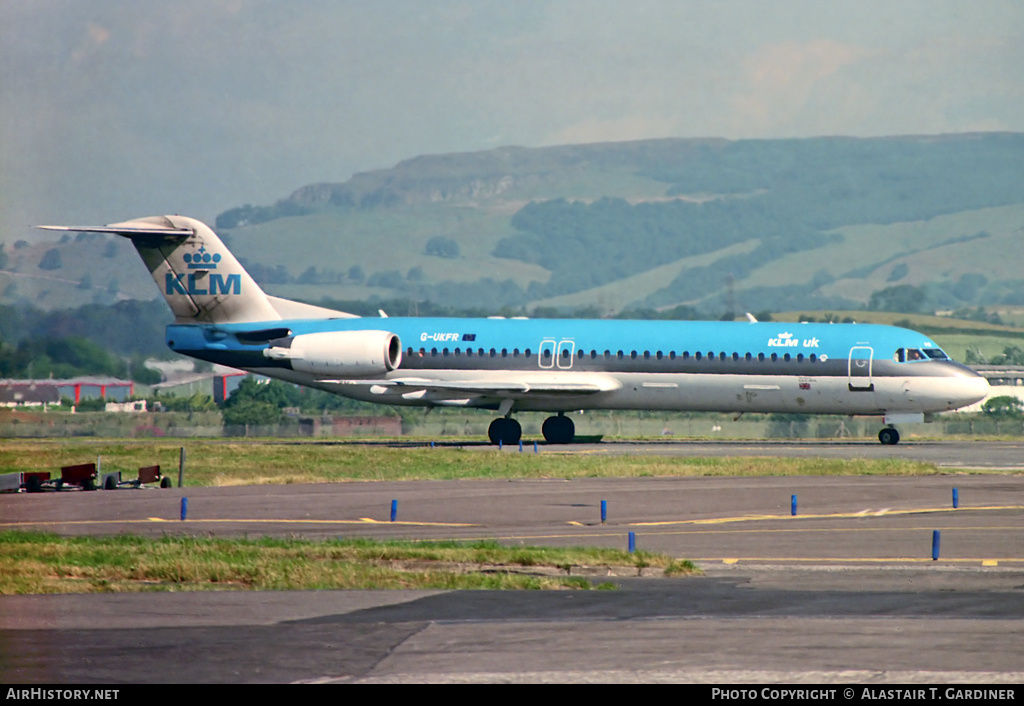 Aircraft Photo of G-UKFR | Fokker 100 (F28-0100) | KLM UK | AirHistory.net #42859