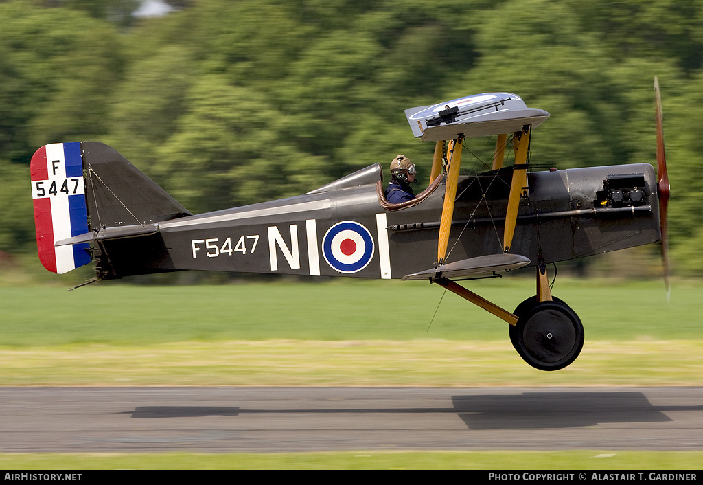 Aircraft Photo of G-BKER / F5447 | Royal Aircraft Factory SE-5A (replica) | UK - Air Force | AirHistory.net #42870