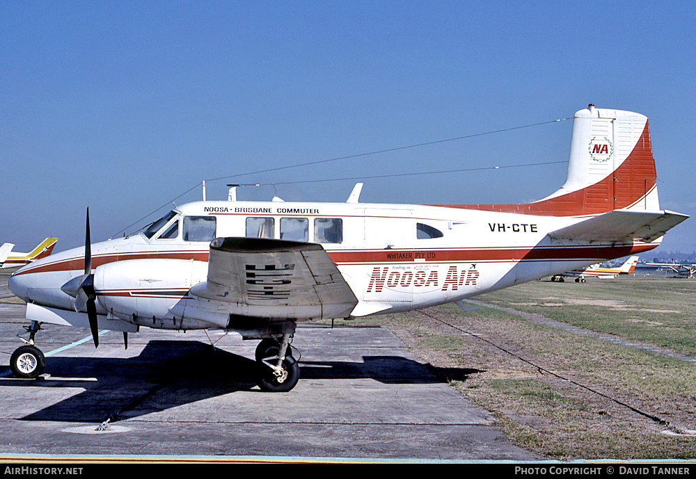 Aircraft Photo of VH-CTE | Beech 65 Queen Air | Noosa Air | AirHistory.net #42887