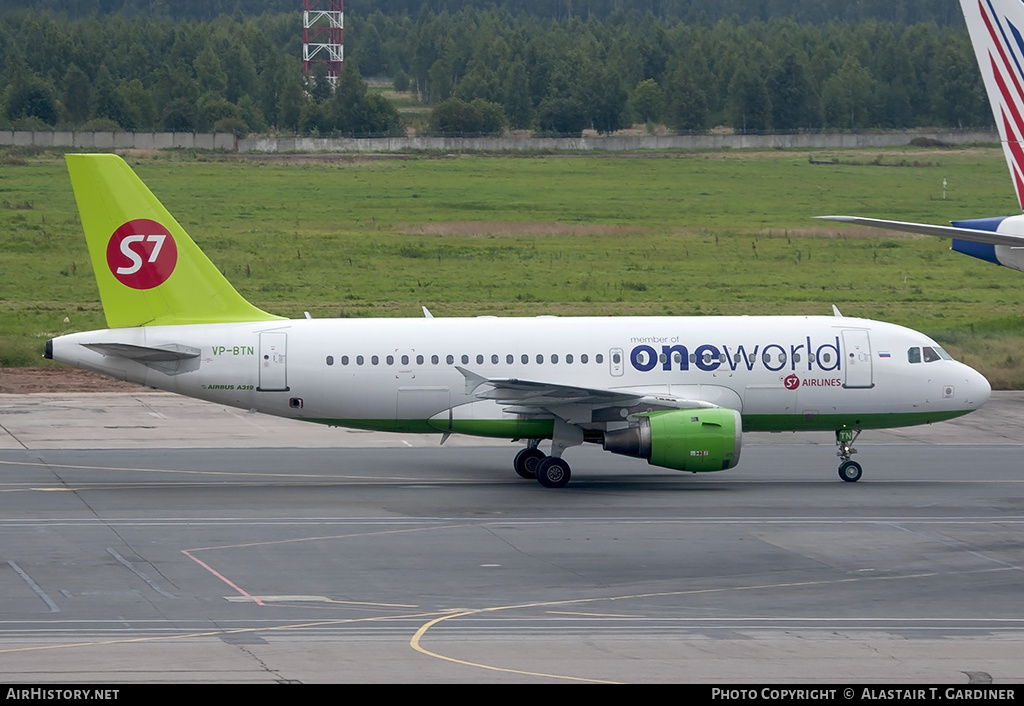 Aircraft Photo of VP-BTN | Airbus A319-114 | S7 Airlines | AirHistory.net #42902