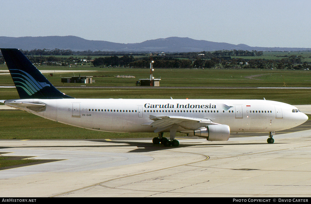 Aircraft Photo of PK-GAN | Airbus A300B4-622R | Garuda Indonesia | AirHistory.net #42906