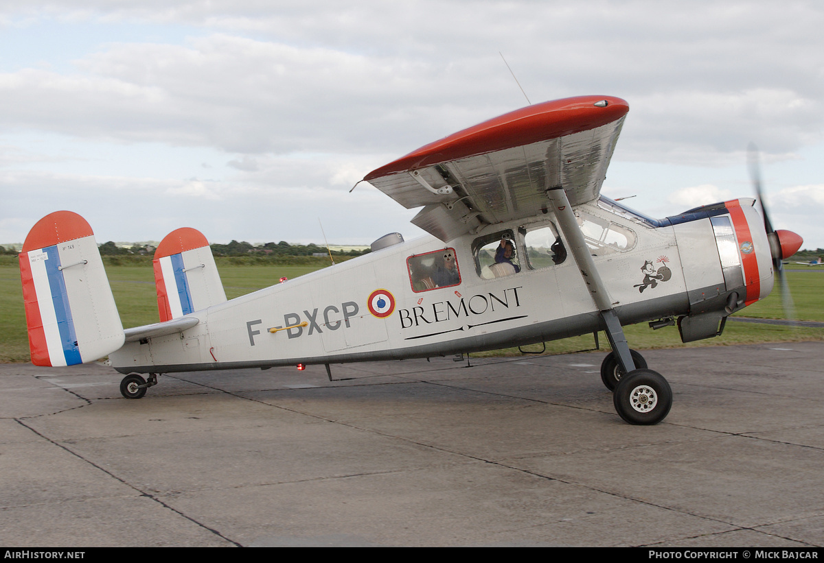 Aircraft Photo of F-BXCP / 149 | Max Holste MH.1521C-1 Broussard | Bremont Watch Co. | France - Air Force | AirHistory.net #42918