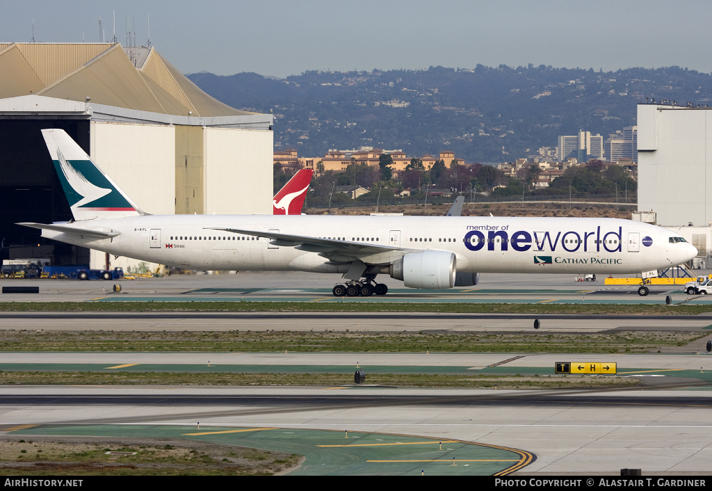 Aircraft Photo of B-KPL | Boeing 777-367/ER | Cathay Pacific Airways | AirHistory.net #42920