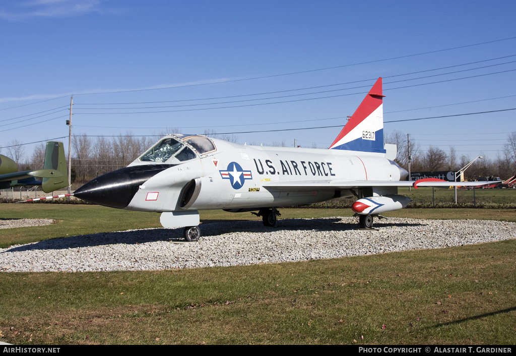 Aircraft Photo of 56-2317 / 62317 | Convair TF-102A Delta Dagger | USA - Air Force | AirHistory.net #42921