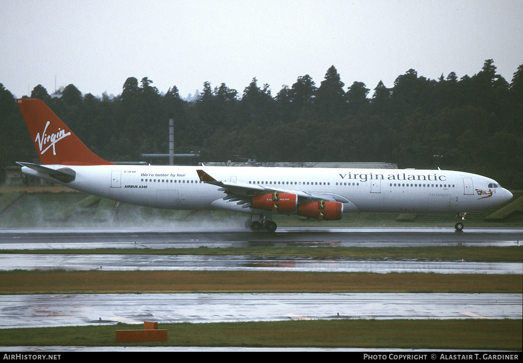 Aircraft Photo of G-VFAR | Airbus A340-313 | Virgin Atlantic Airways | AirHistory.net #42930