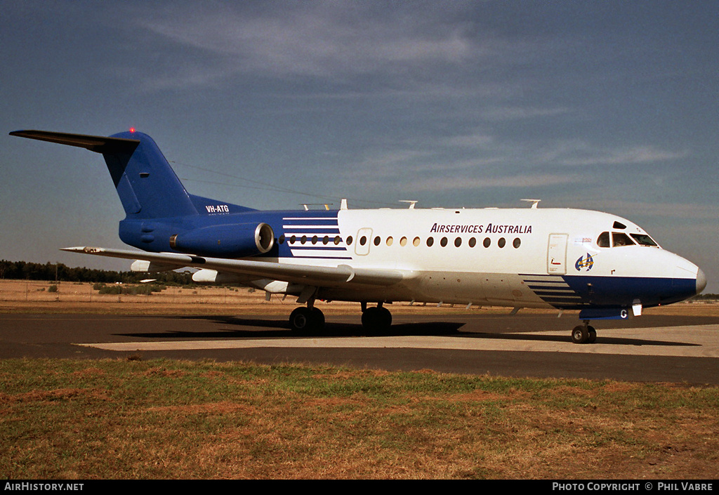 Aircraft Photo of VH-ATG | Fokker F28-1000 Fellowship | Airservices Australia | AirHistory.net #42933