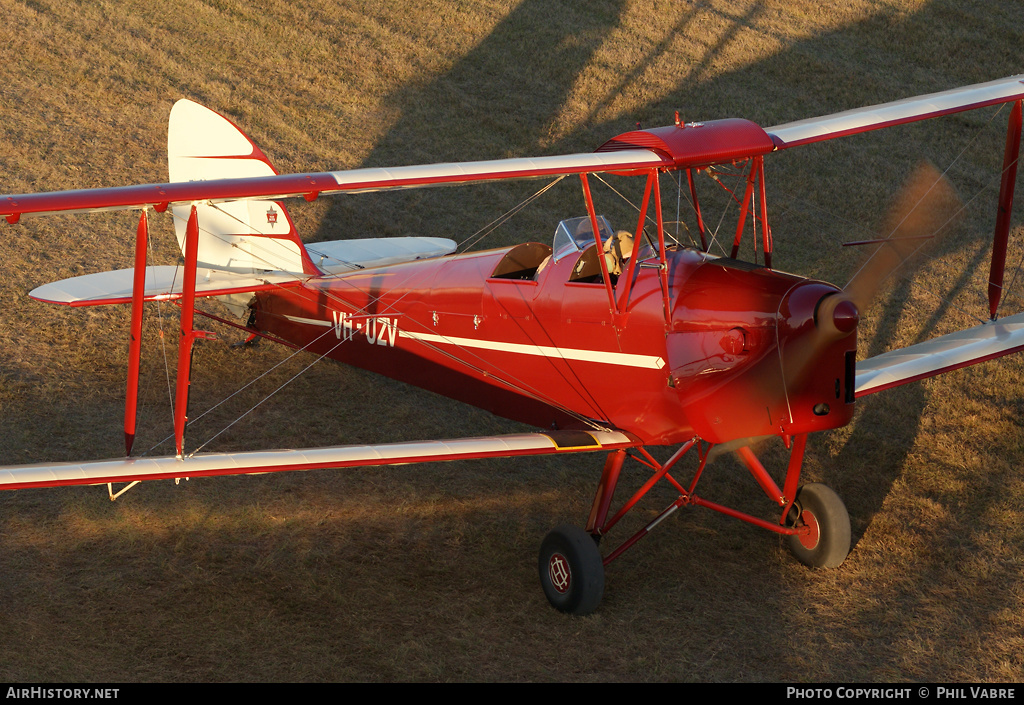 Aircraft Photo of VH-UZV | De Havilland D.H. 82A Tiger Moth | AirHistory.net #42949