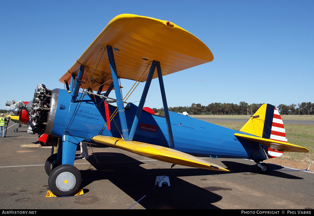 Aircraft Photo of VH-URC | Boeing PT-17/L300 Kaydet (A75N1) | USA - Air Force | AirHistory.net #42952