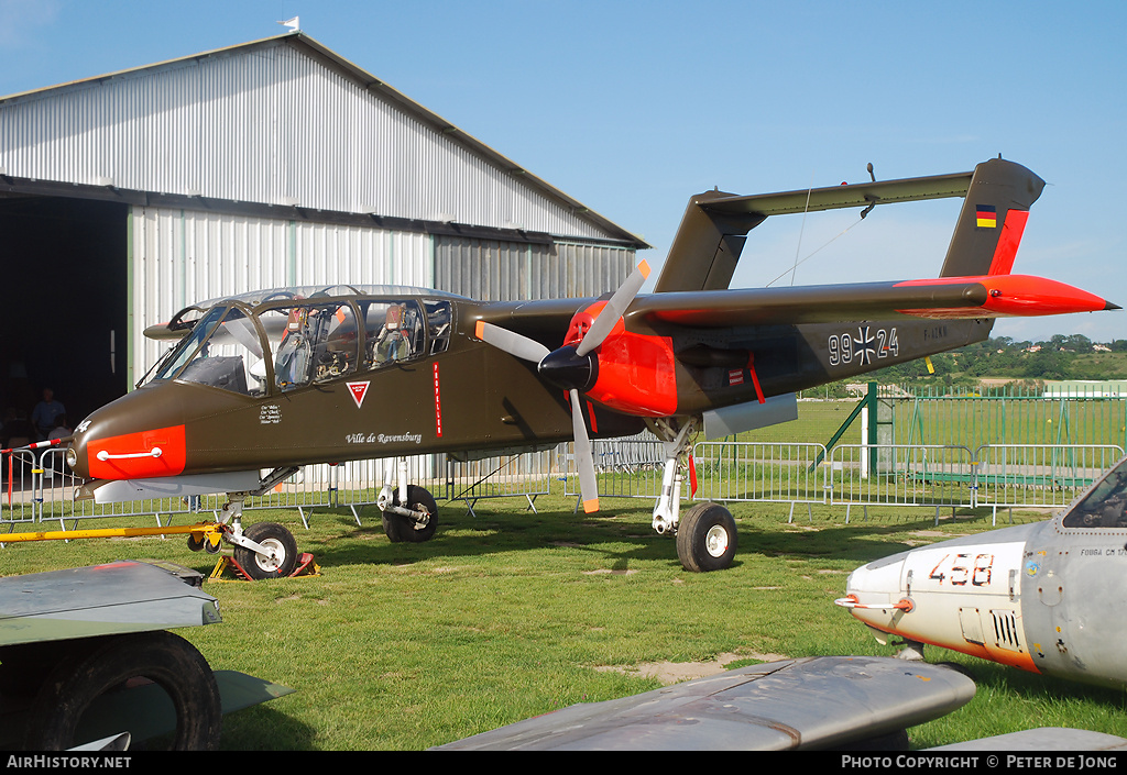 Aircraft Photo of F-AZKM / 9924 | North American Rockwell OV-10B Bronco | Germany - Air Force | AirHistory.net #43010