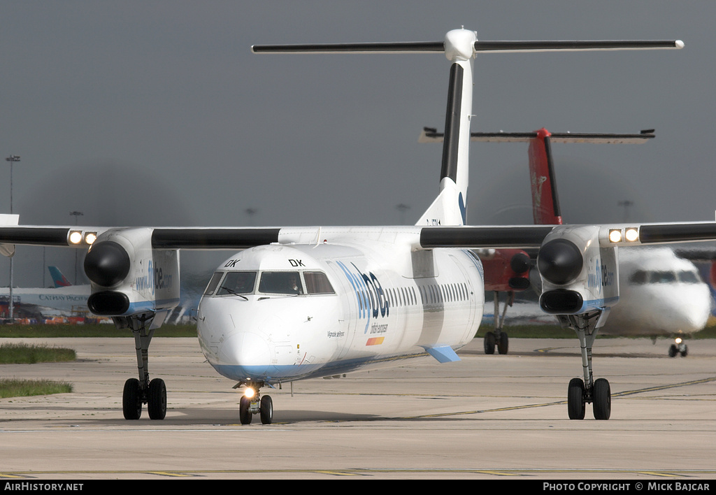 Aircraft Photo of G-JEDK | Bombardier DHC-8-402 Dash 8 | Flybe - British European | AirHistory.net #43015
