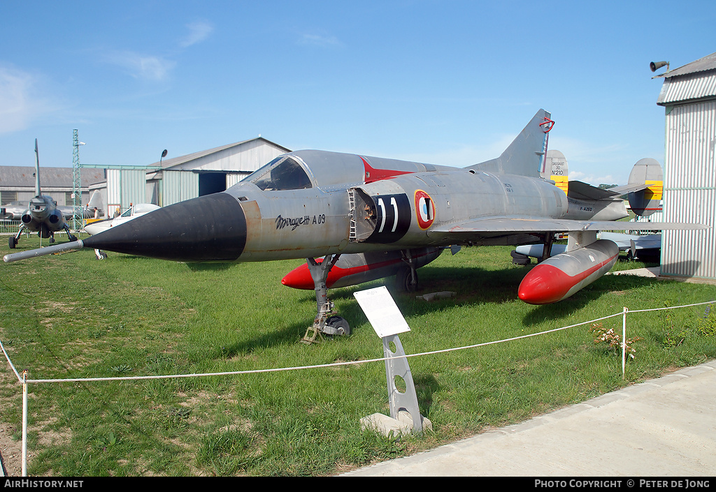 Aircraft Photo of 09 | Dassault Mirage IIIA | France - Air Force | AirHistory.net #43020