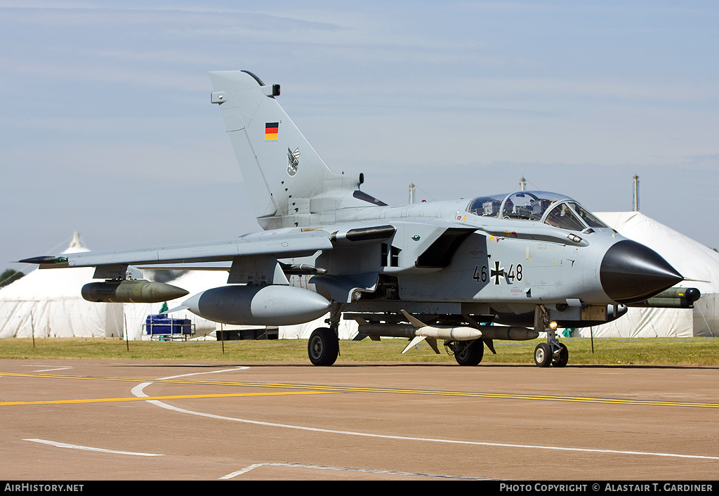 Aircraft Photo of 4648 | Panavia Tornado ECR | Germany - Air Force | AirHistory.net #43029