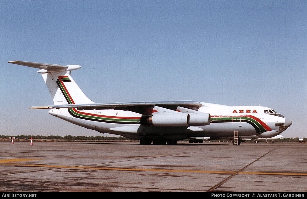 Aircraft Photo of ST-APS | Ilyushin Il-76TD | AZZA Air Transport | AirHistory.net #43034