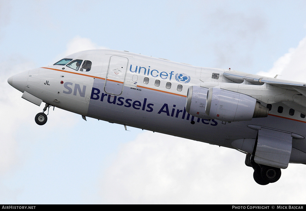 Aircraft Photo of OO-DJL | British Aerospace Avro 146-RJ85 | SN Brussels Airlines | AirHistory.net #43039