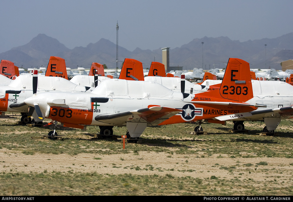 Aircraft Photo of 162303 | Beech T-34C Turbo Mentor (45) | USA - Marines | AirHistory.net #43049