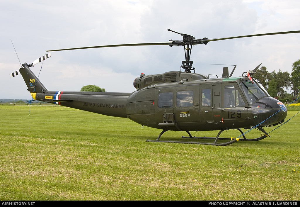 Aircraft Photo of G-UHIH / 72-21509 | Bell UH-1H Iroquois (205) | USA - Army | AirHistory.net #43070