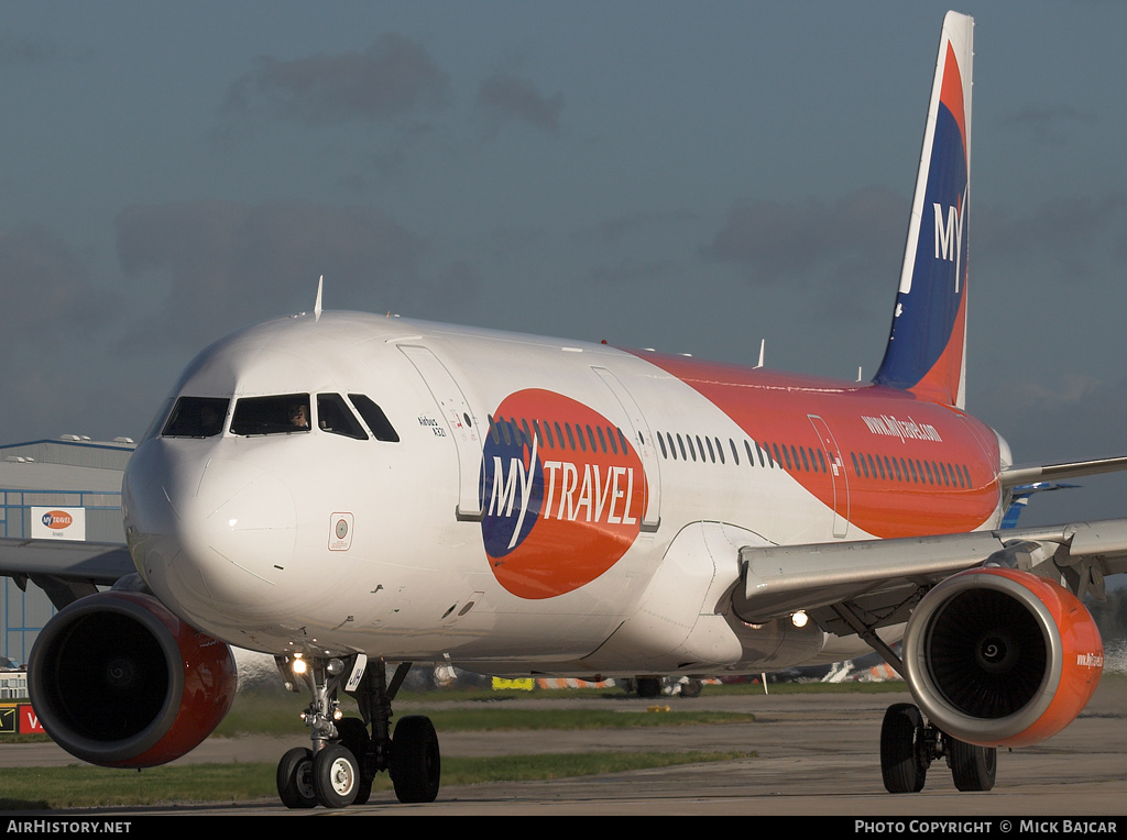 Aircraft Photo of G-DHJH | Airbus A321-211 | MyTravel Airways | AirHistory.net #43073