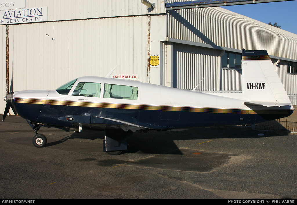 Aircraft Photo of VH-KWF | Mooney M-20J 201 | AirHistory.net #43083