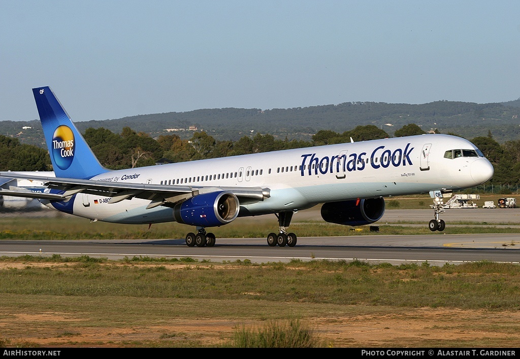Aircraft Photo of D-ABOF | Boeing 757-330 | Thomas Cook Airlines | AirHistory.net #43088