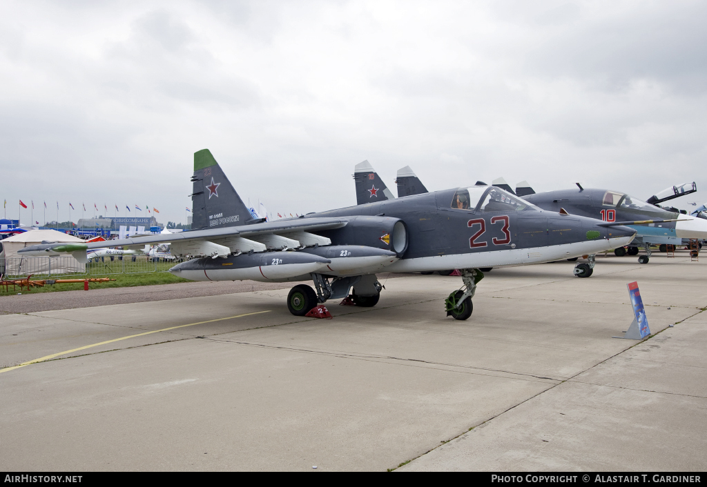 Aircraft Photo of RF-91955 / 23 red | Sukhoi Su-25SM | Russia - Air Force | AirHistory.net #43094