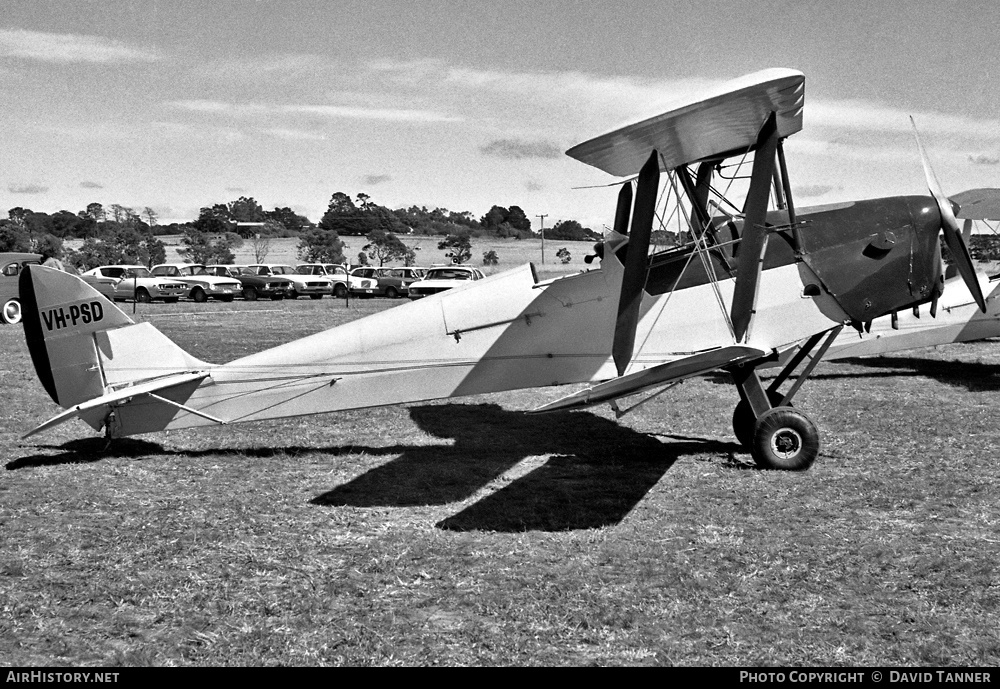 Aircraft Photo of VH-PSD | De Havilland D.H. 82A Tiger Moth | AirHistory.net #43108