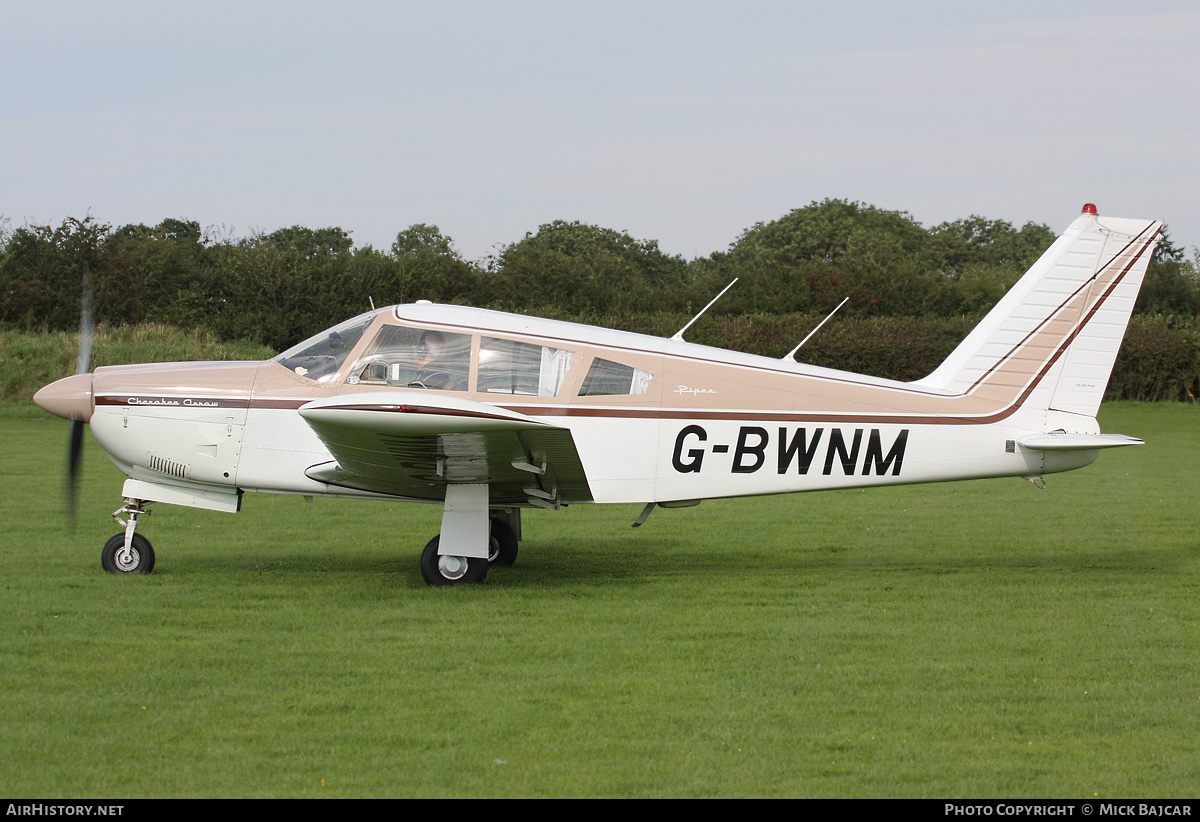 Aircraft Photo of G-BWNM | Piper PA-28R-180 Cherokee Arrow | AirHistory.net #43109