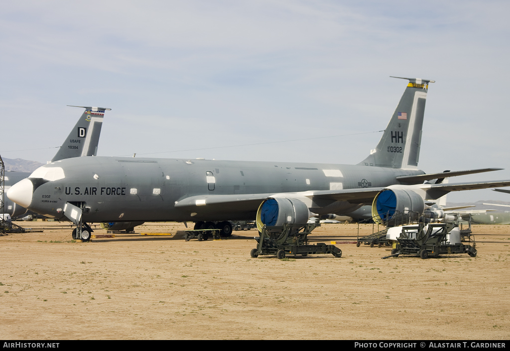 Aircraft Photo of 61-0302 / AF61-0302 | Boeing KC-135R Stratotanker | USA - Air Force | AirHistory.net #43118