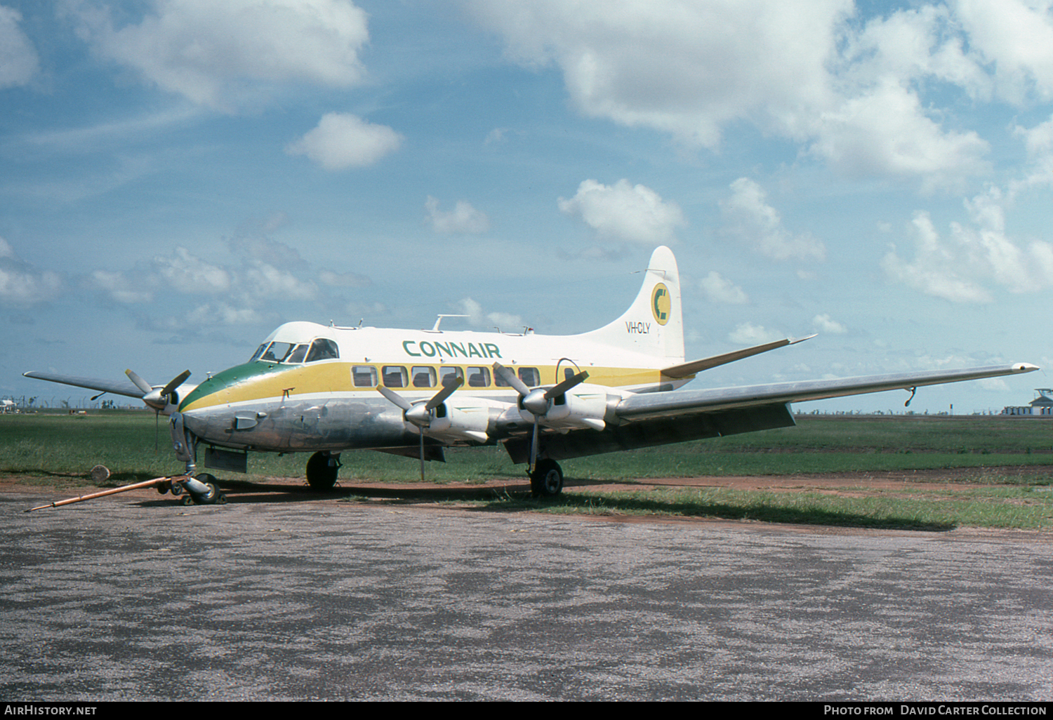 Aircraft Photo of VH-CLY | De Havilland D.H. 114 Heron 2D | Connair | AirHistory.net #43134