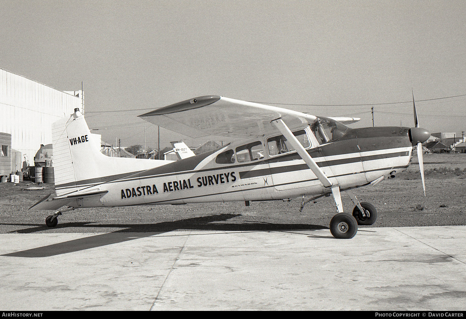 Aircraft Photo of VH-AGE | Cessna 185A Skywagon | Adastra Aerial Surveys | AirHistory.net #43158