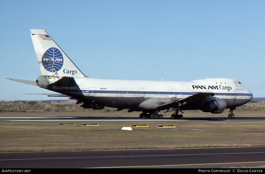 Aircraft Photo of N654PA | Boeing 747-121(A/SF) | Pan American World Airways - Pan Am Cargo | AirHistory.net #43160