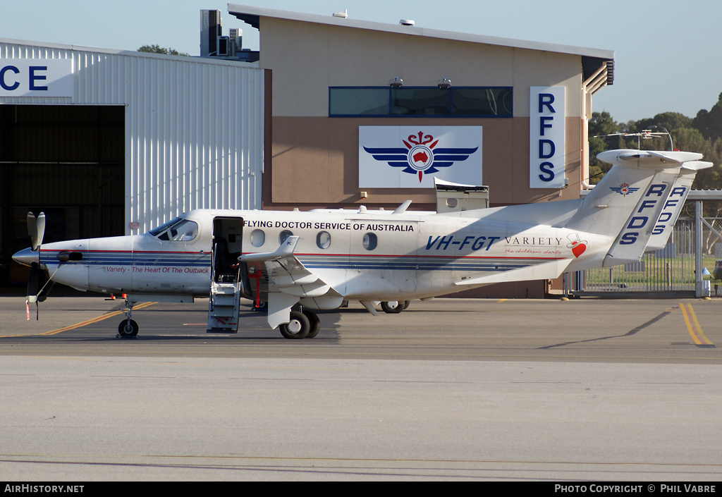 Aircraft Photo of VH-FGT | Pilatus PC-12/45 | Royal Flying Doctor Service - RFDS | AirHistory.net #43169