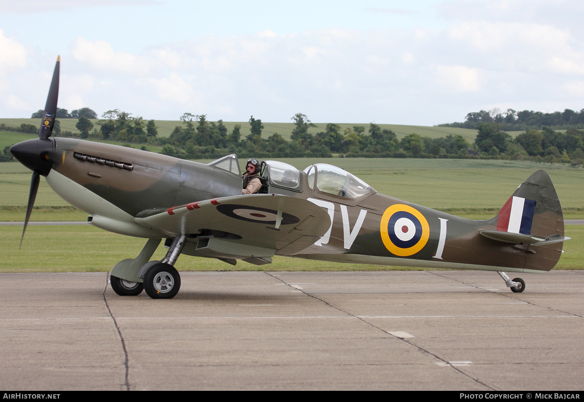 Aircraft Photo of G-CCCA | Supermarine 509 Spitfire T9C | UK - Air Force | AirHistory.net #43193